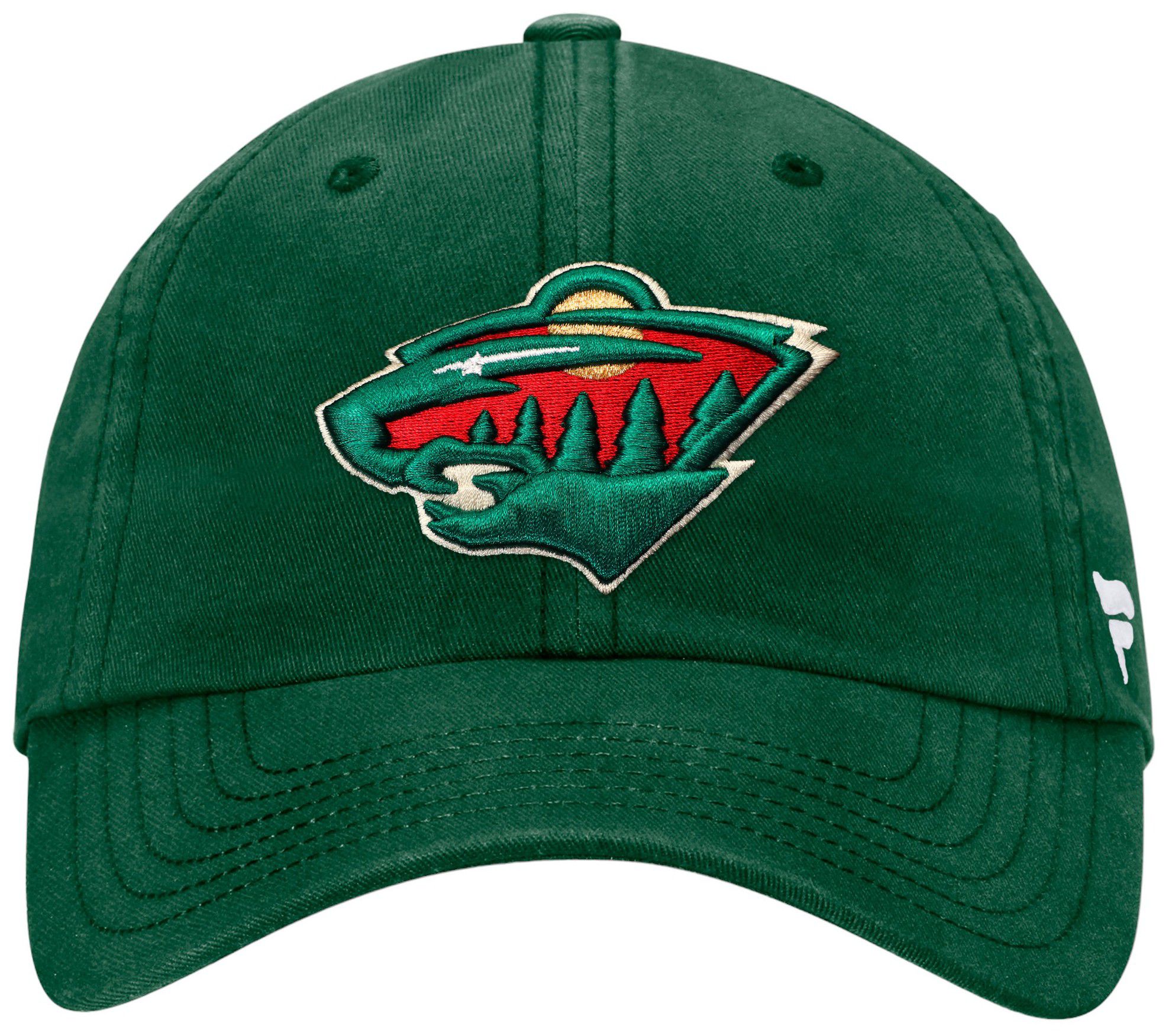NHL Adult Minnesota Wild Core Unstructured Green Adjustable Hat product image