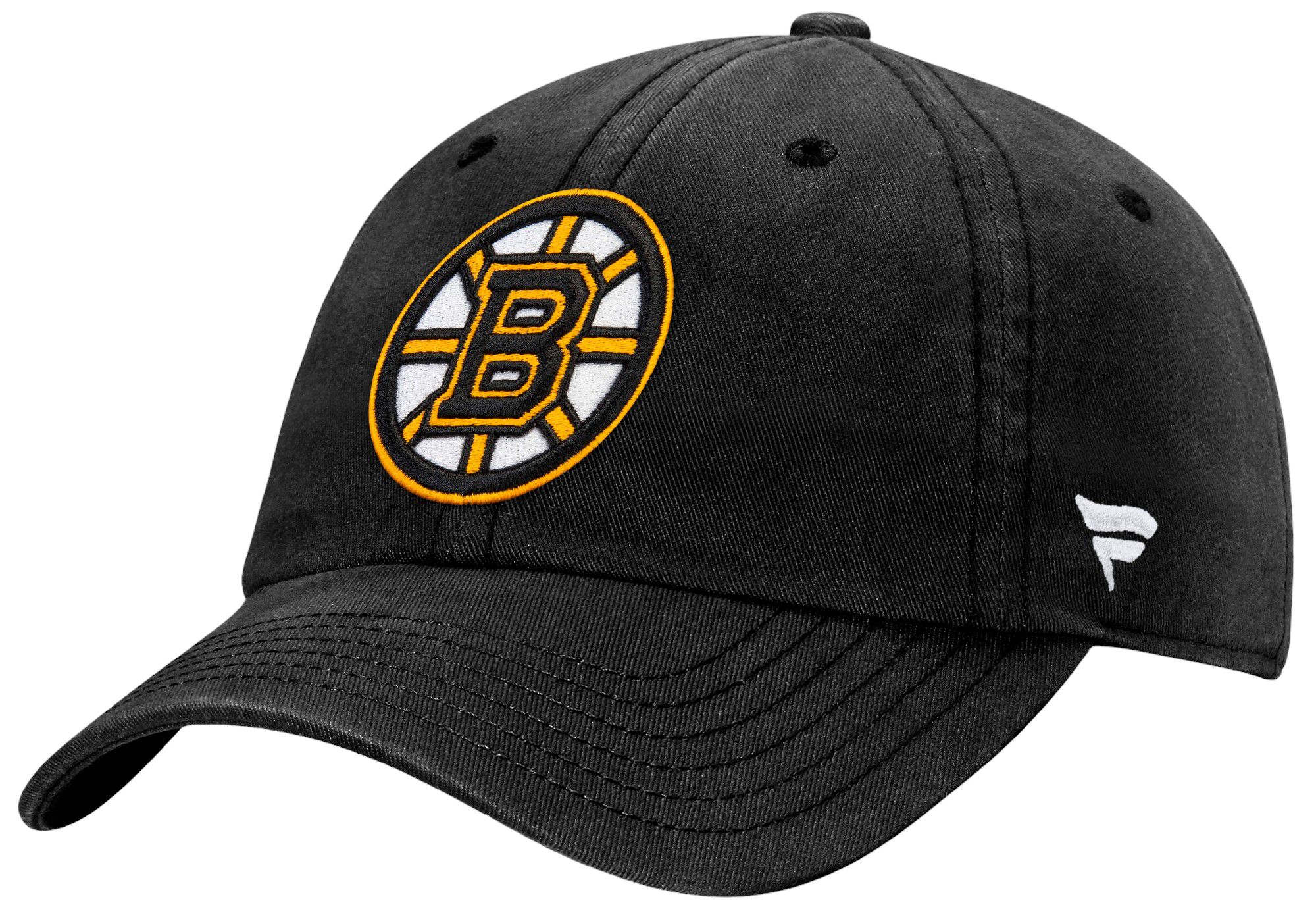 NHL Adult Boston Bruins Core Black Adjustable Hat product image