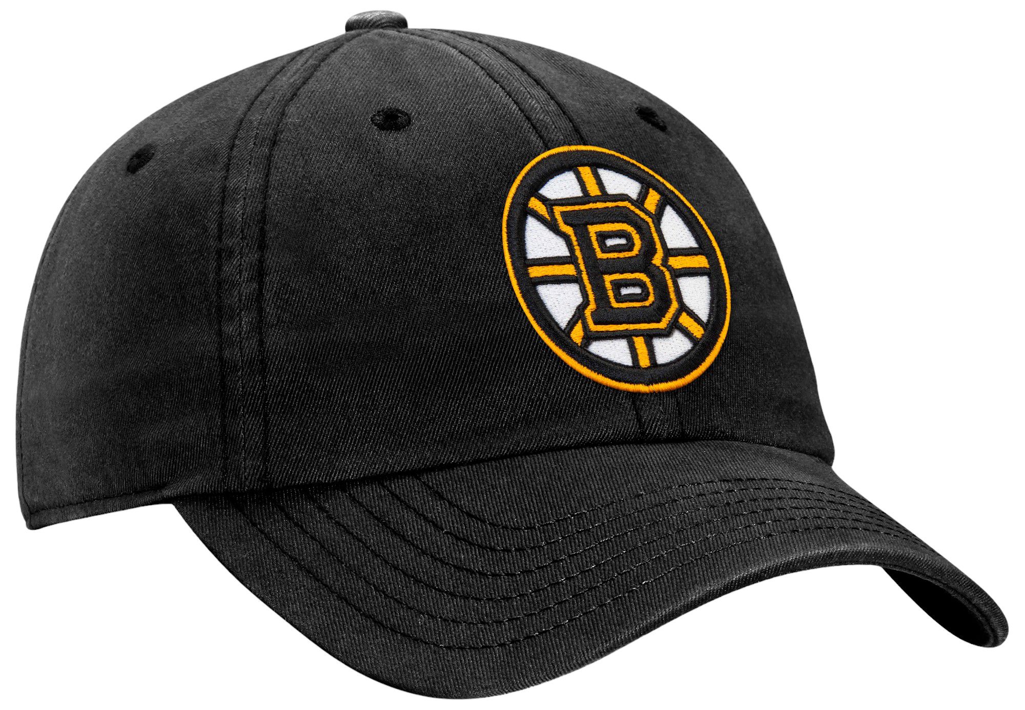 NHL Adult Boston Bruins Core Black Adjustable Hat product image