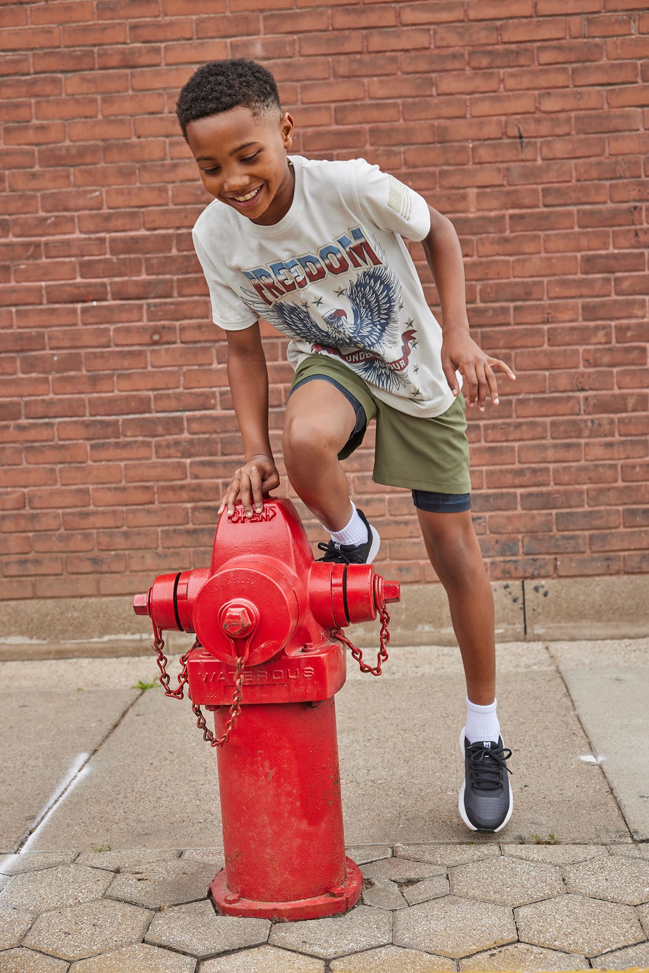 Under Armour Boys' UA Freedom Military Graphic Tee product image