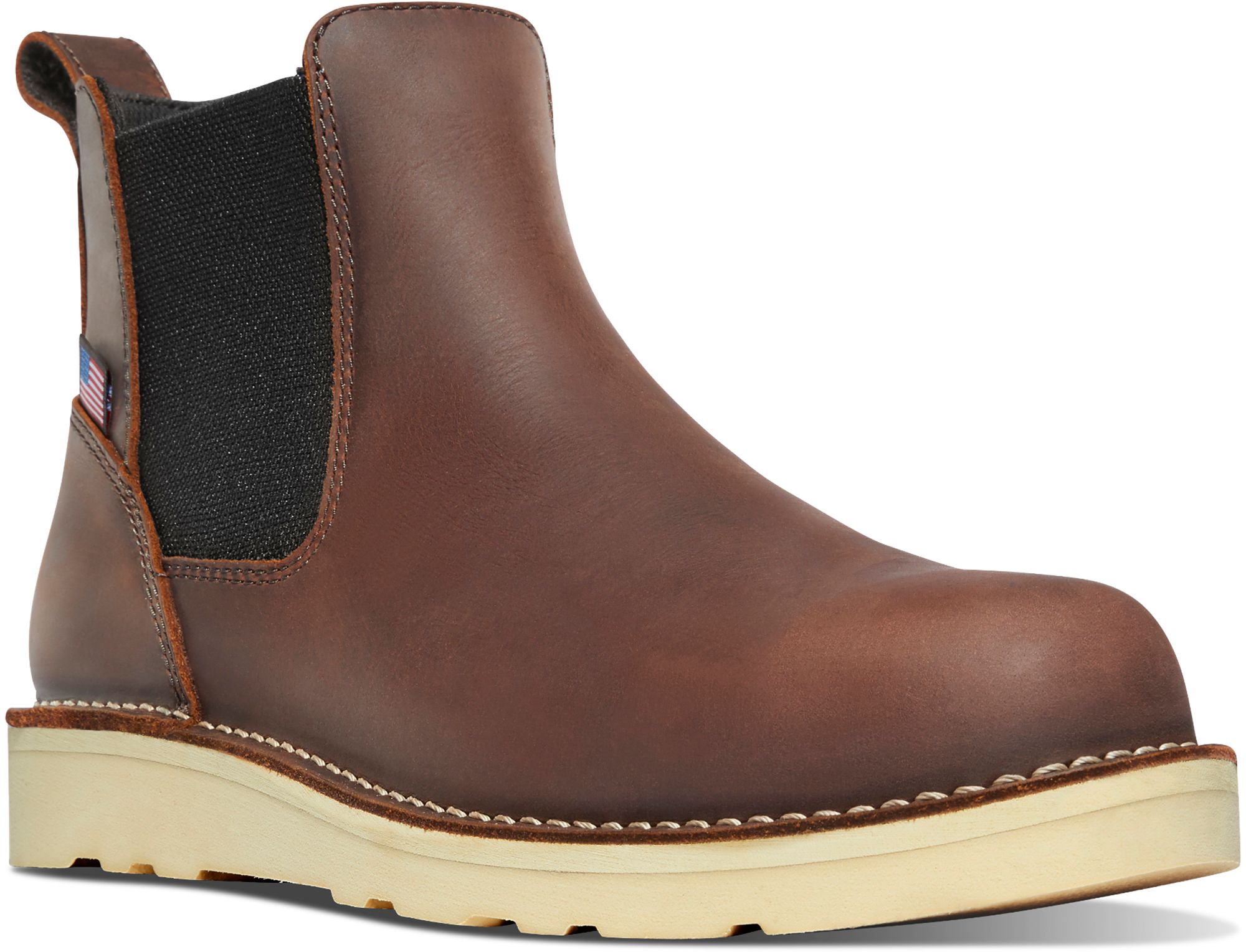 Danner Men's Bull Run 6" Chelsea Steel Toe Work Boots product image