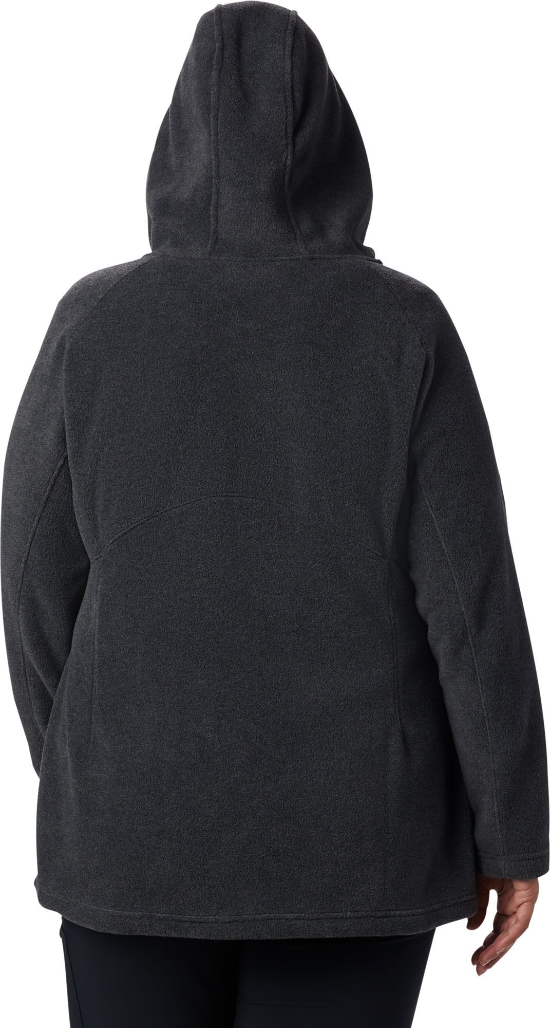 columbia plus size benton springs hooded fleece jacket