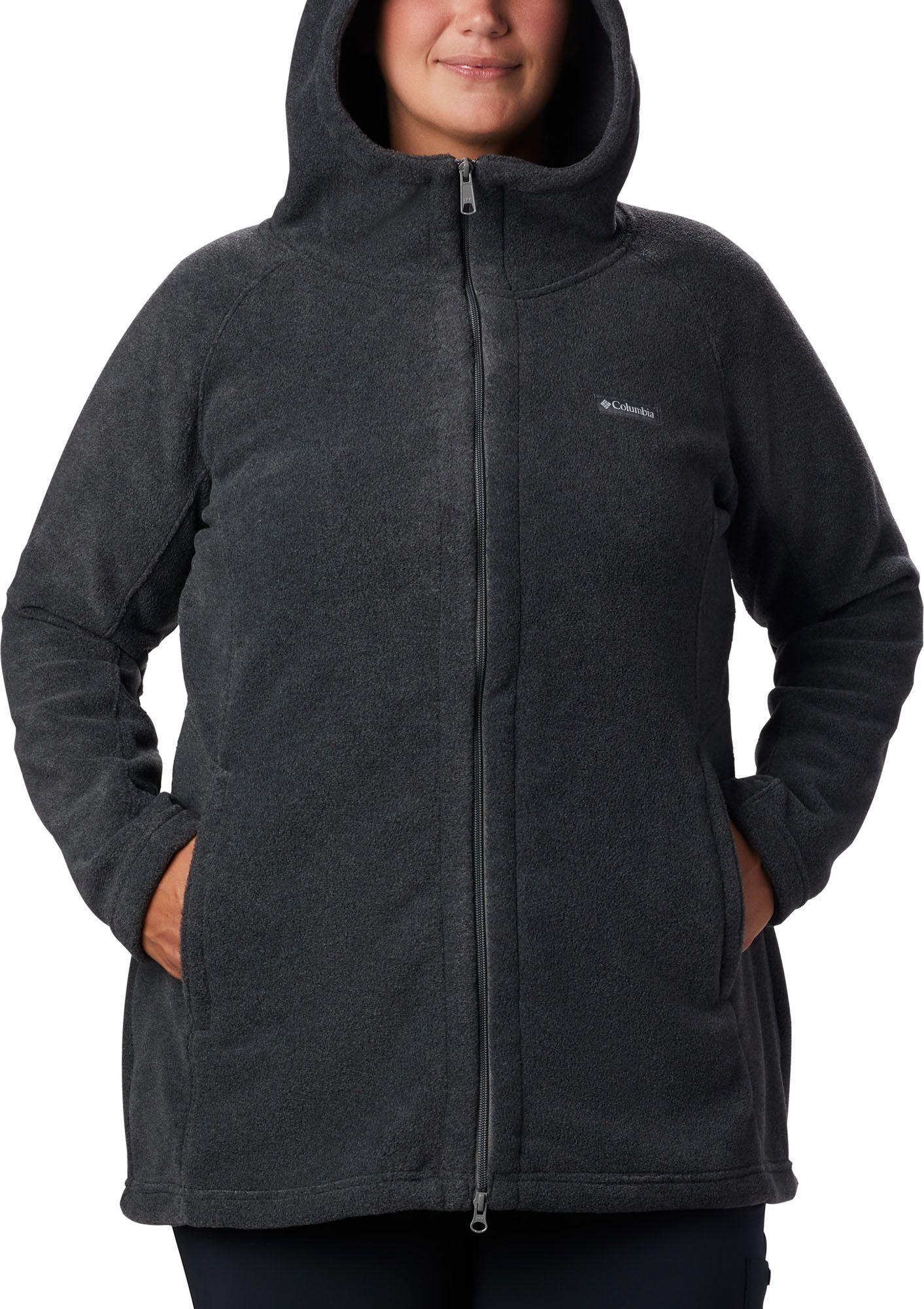 columbia benton springs ii long hoodie plus size