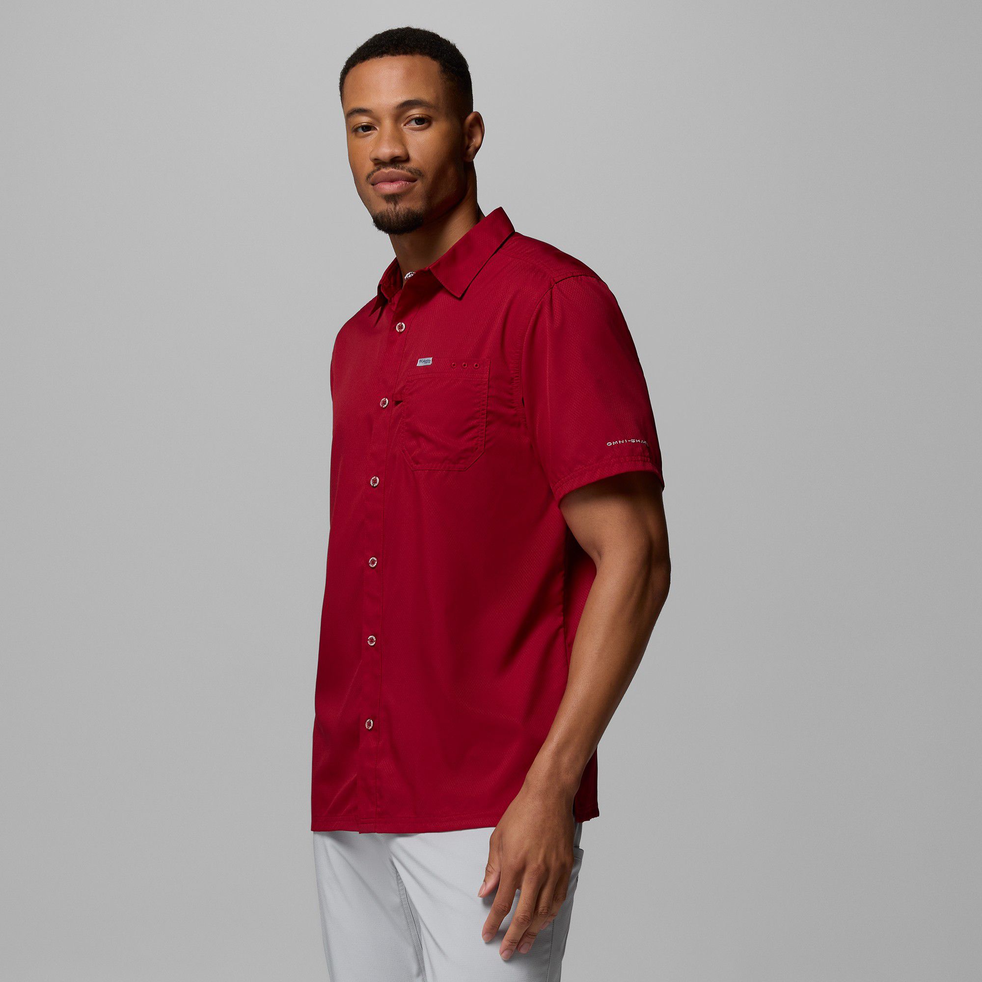 Columbia Men's Slack Tide Camp Short Sleeve Button Down Shirt product image