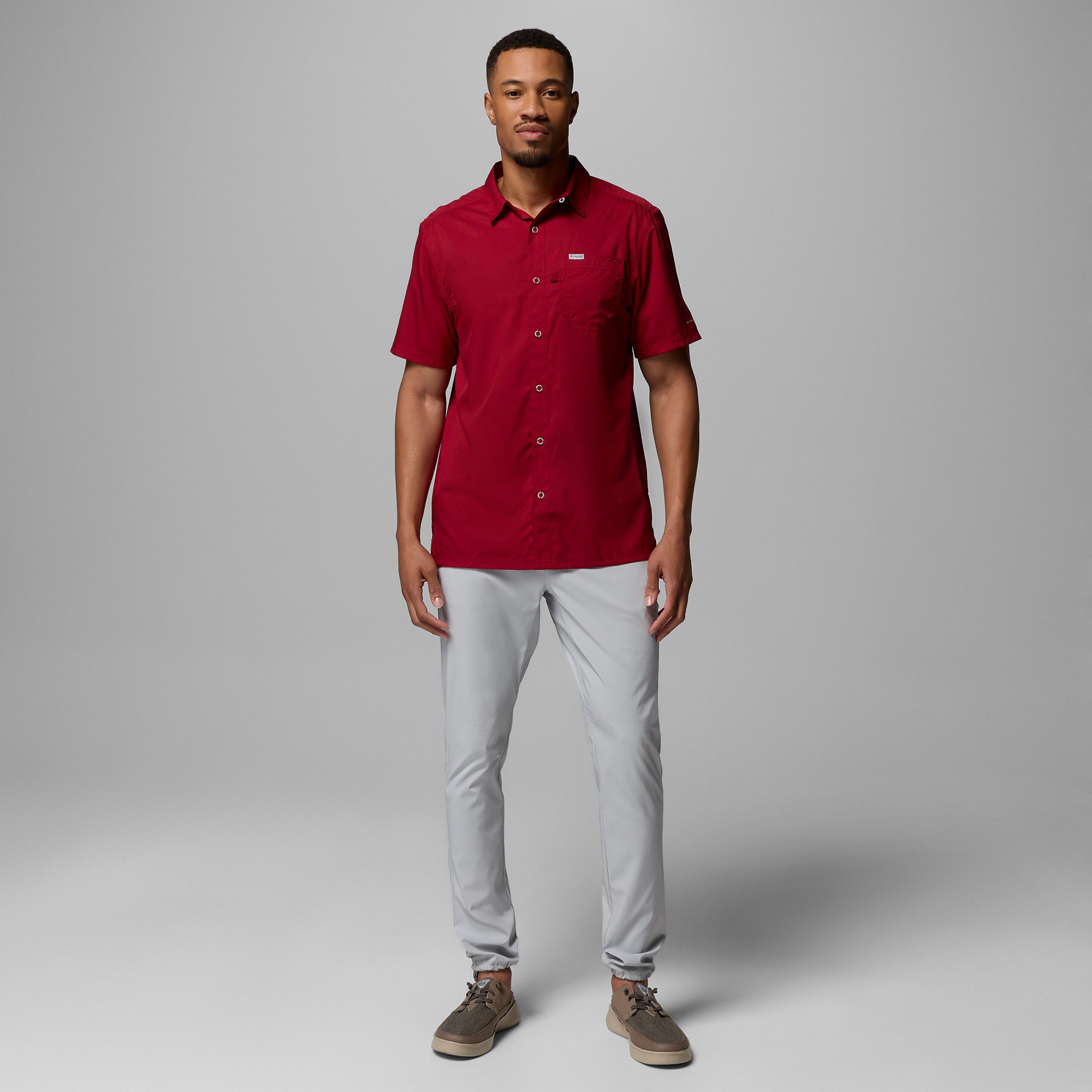 Columbia Men's Slack Tide Camp Short Sleeve Button Down Shirt product image