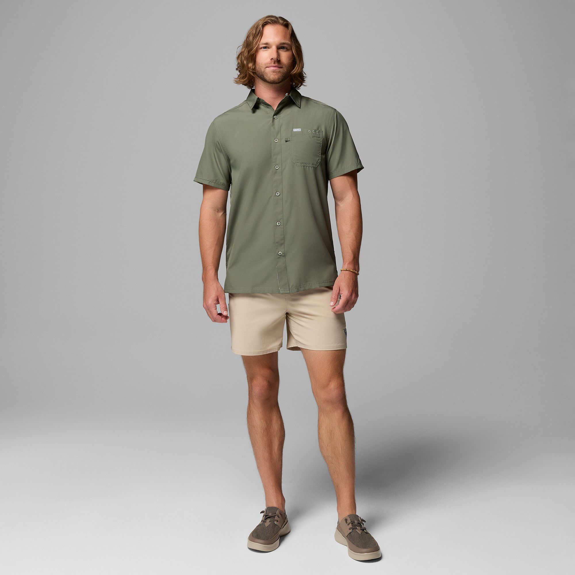 Columbia Men's Slack Tide Camp Short Sleeve Button Down Shirt product image