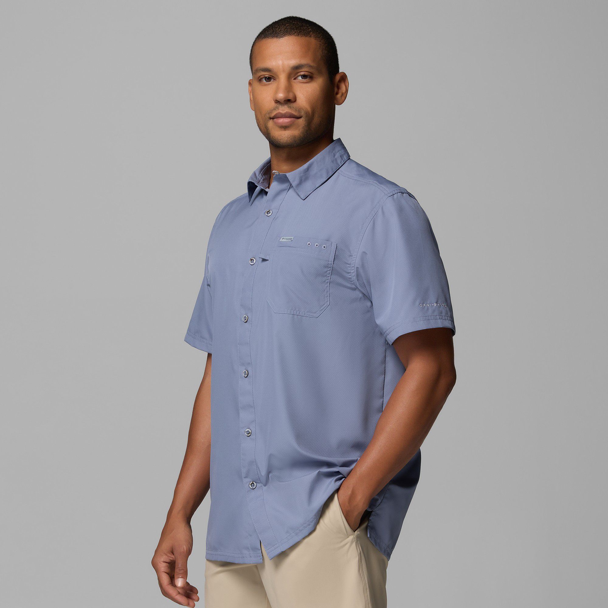 Columbia Men's Slack Tide Camp Short Sleeve Button Down Shirt product image