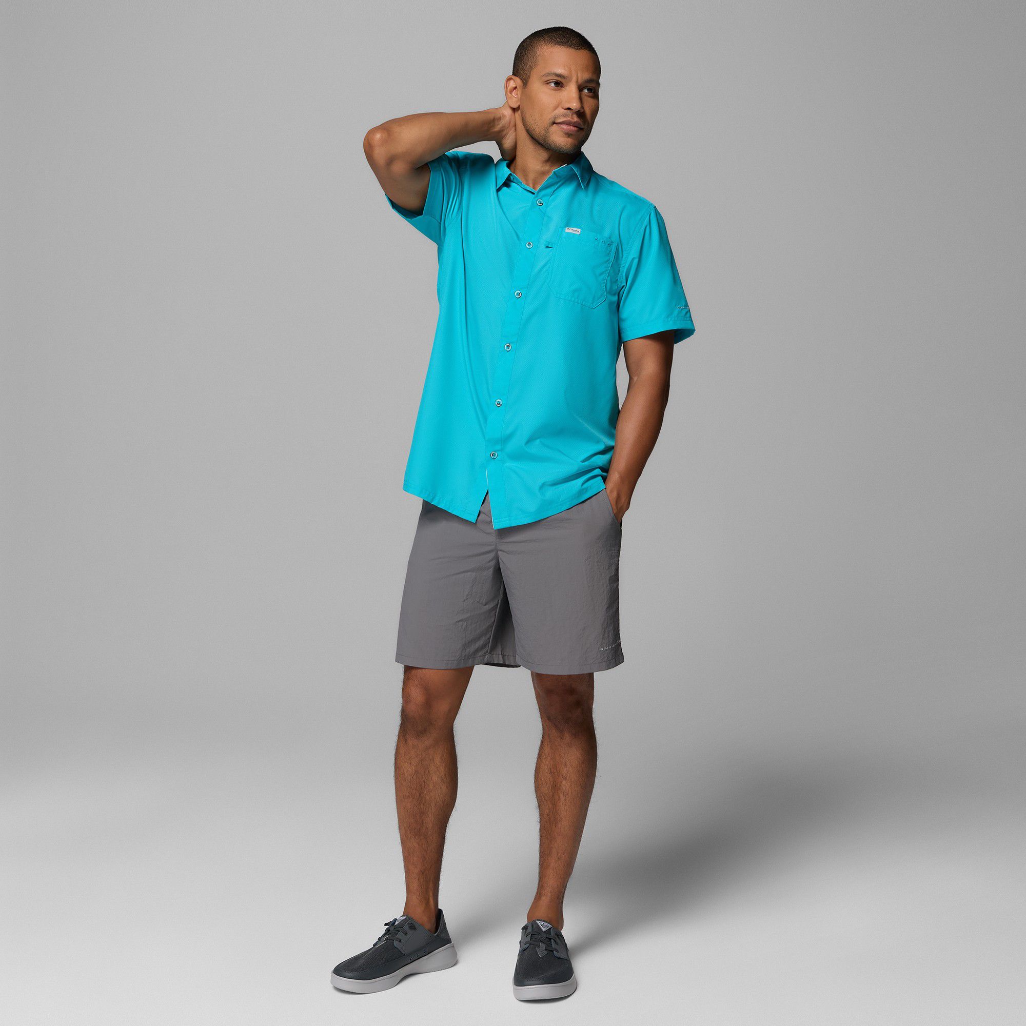 Columbia Men's Slack Tide Camp Short Sleeve Button Down Shirt product image