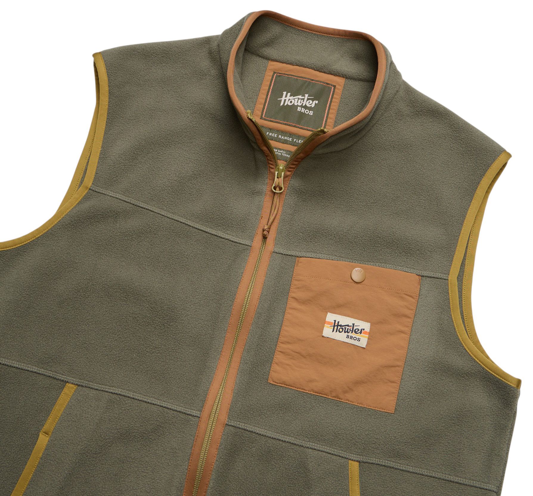 Howler Brothers Men's Free Range Fleece Vest product image