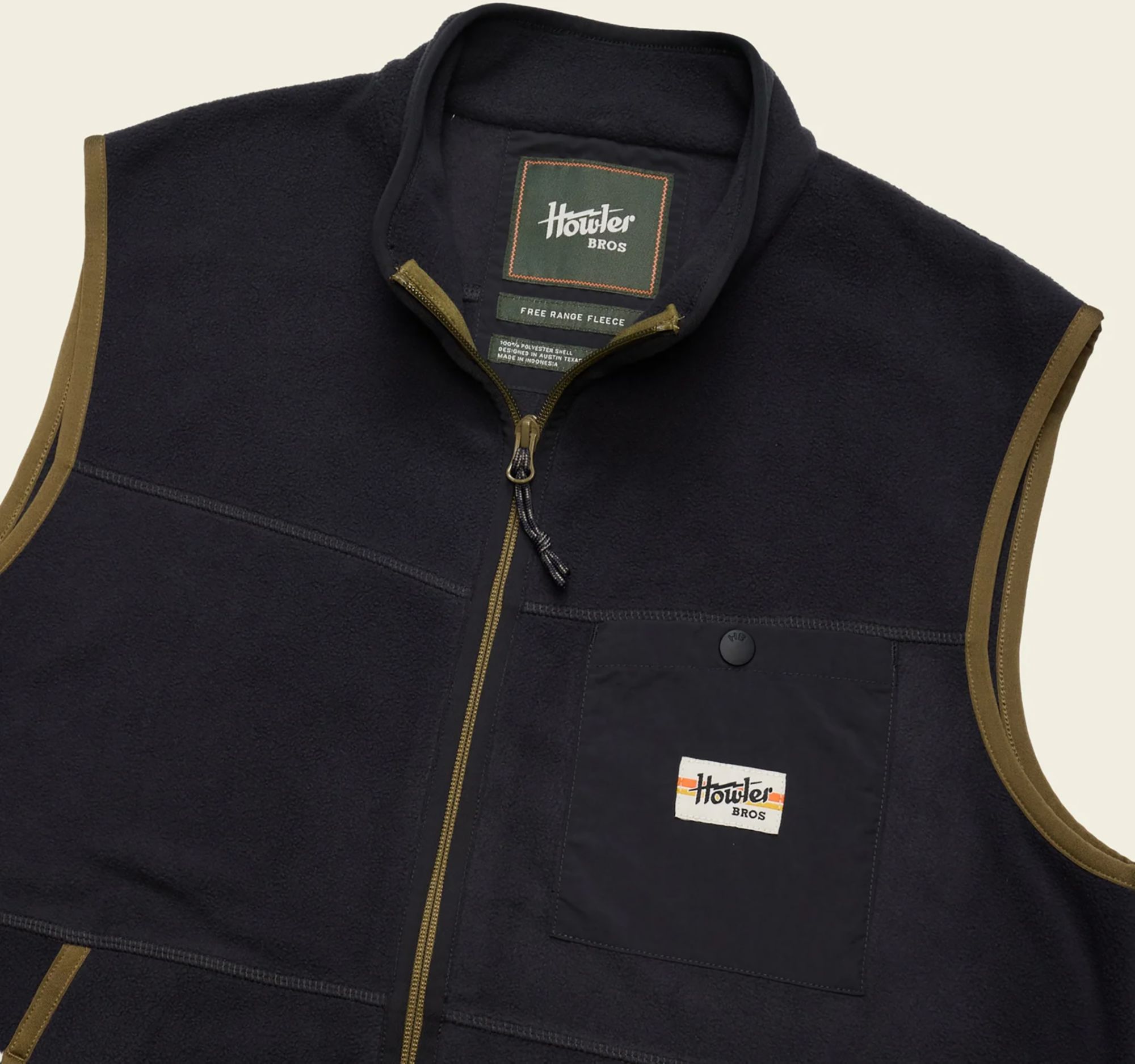 Howler Brothers Men's Free Range Fleece Vest product image