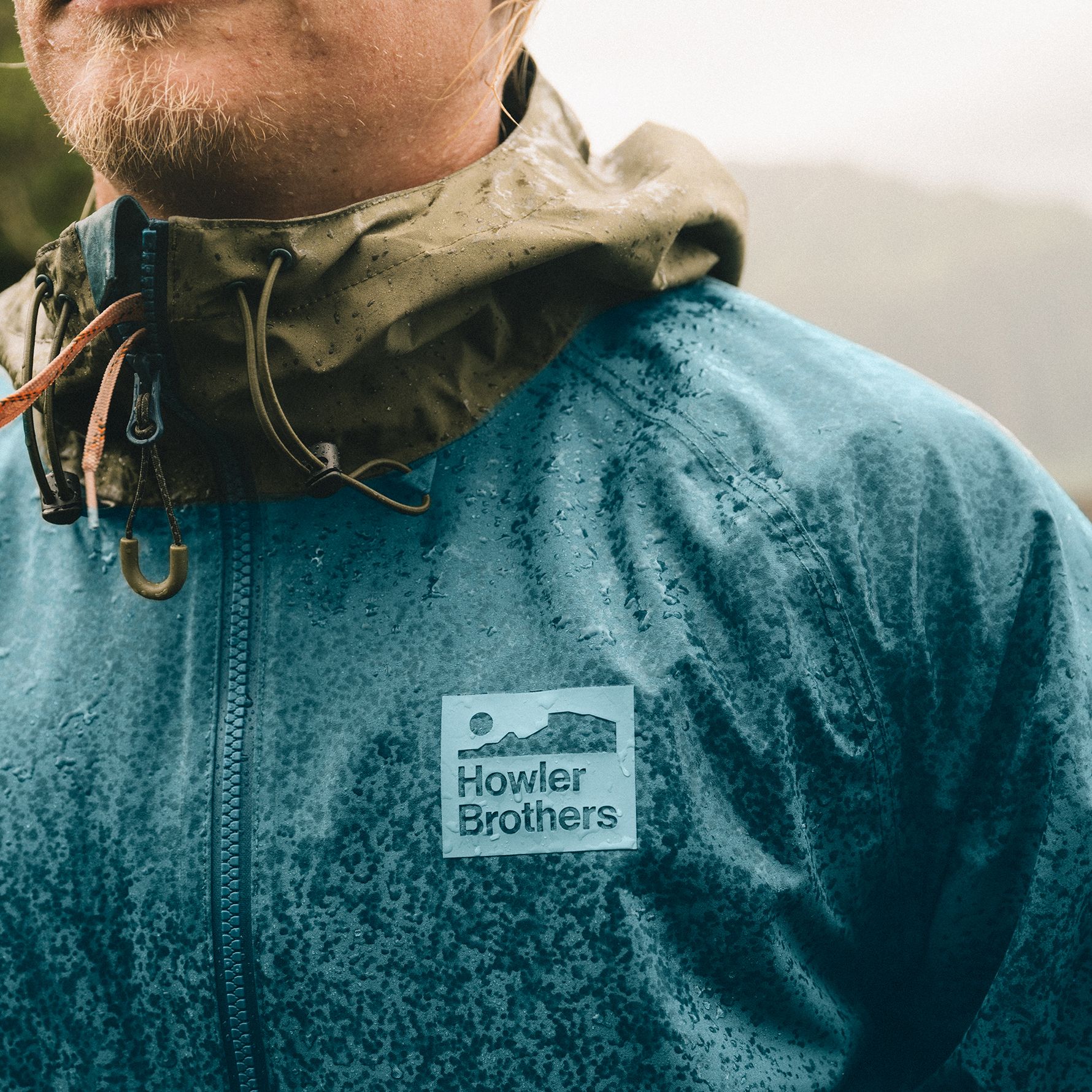 Howler Brothers Men's Storm Splitter Rain Shell Jacket product image