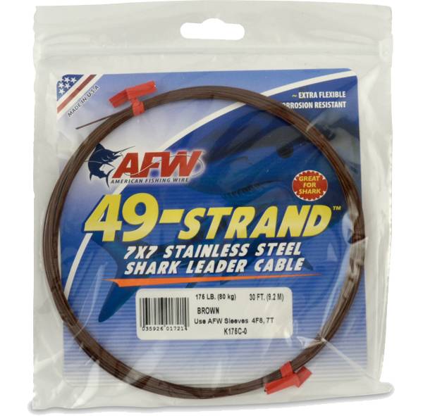 American Fishing Wire Shark Leader Cable