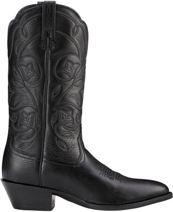 Black ariat store boots women's