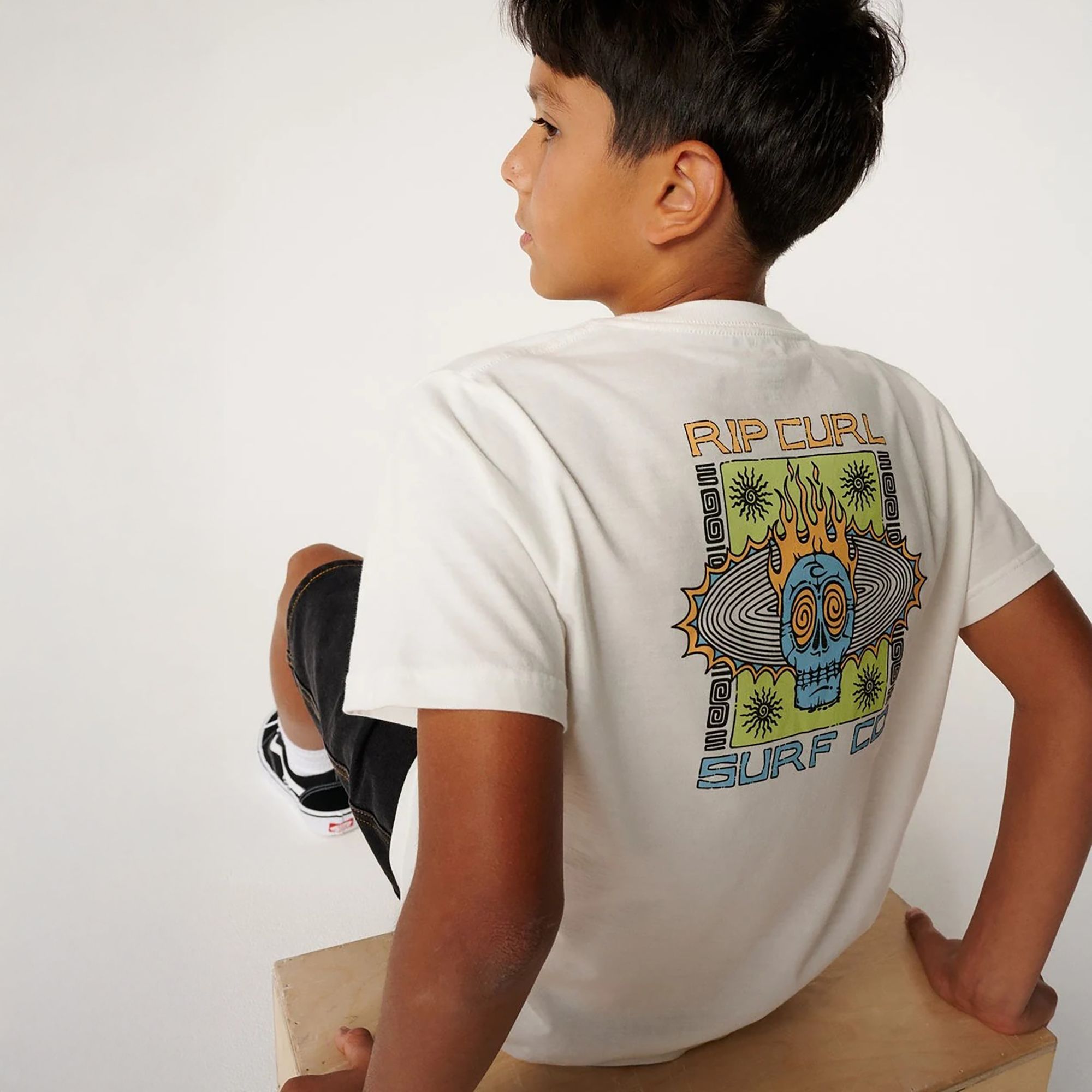 Rip Curl Boys' New Cosmic Skull Graphic Tee product image