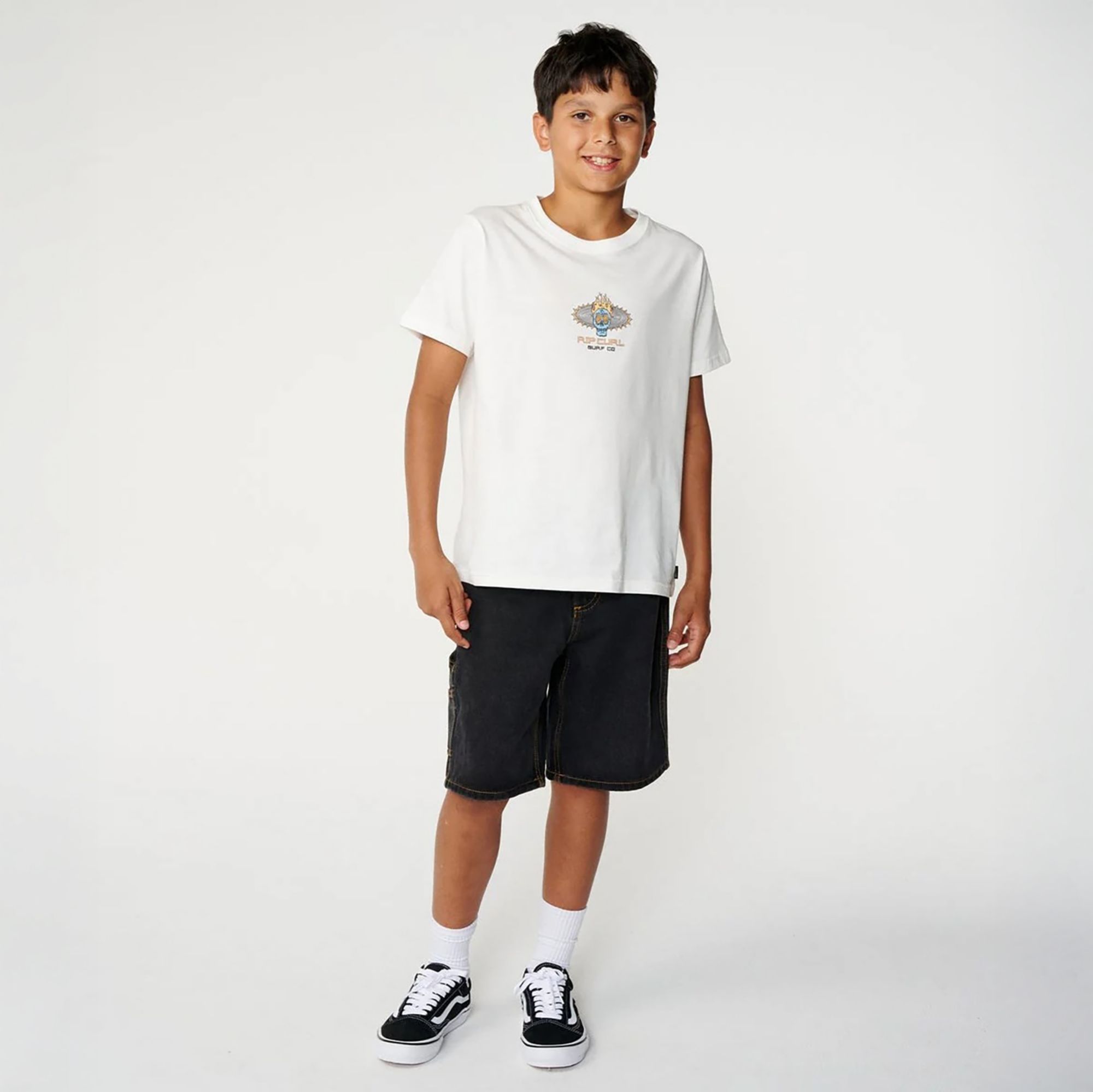 Rip Curl Boys' New Cosmic Skull Graphic Tee product image
