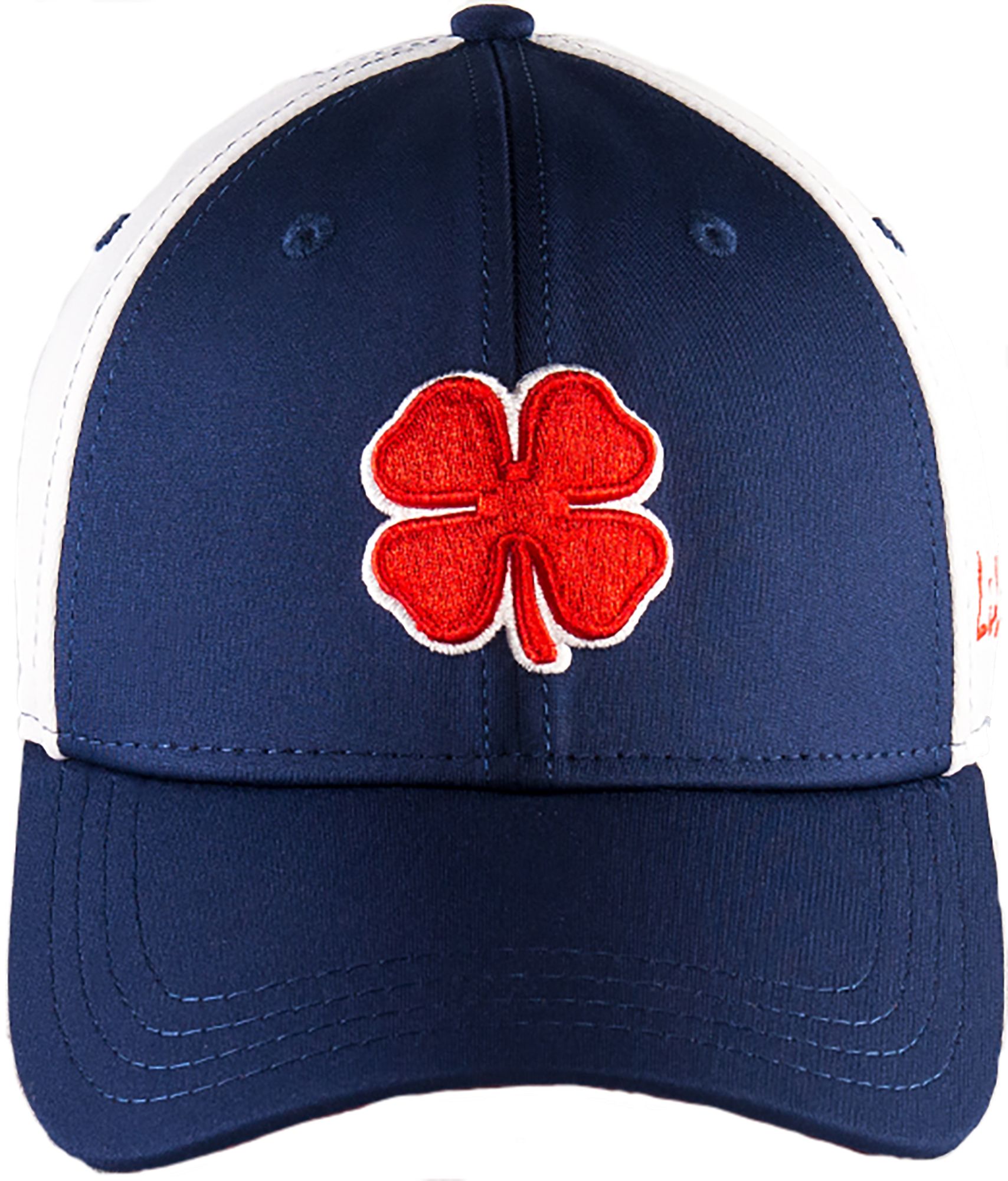 red white and blue golf hat