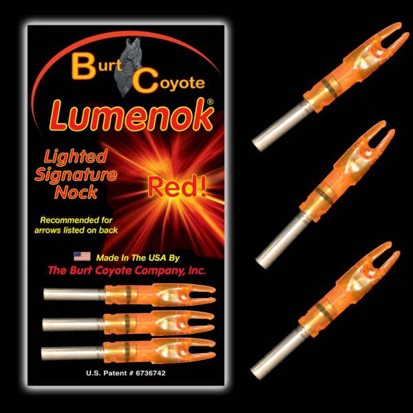 Burt Coyote Lumenok X Lighted Arrow Nocks- 3 Pack product image
