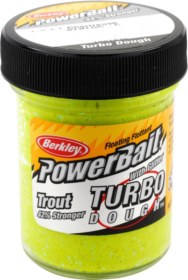 Berkley Power Bait Glitter Turbo Dough Fishing Dough Bait