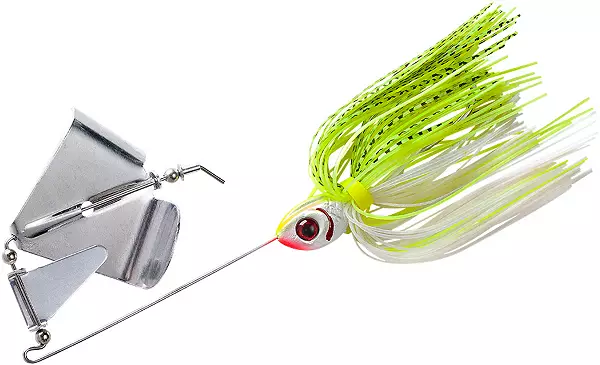 Booyah Buzz - White/Chartreuse Shad - 3/8 oz