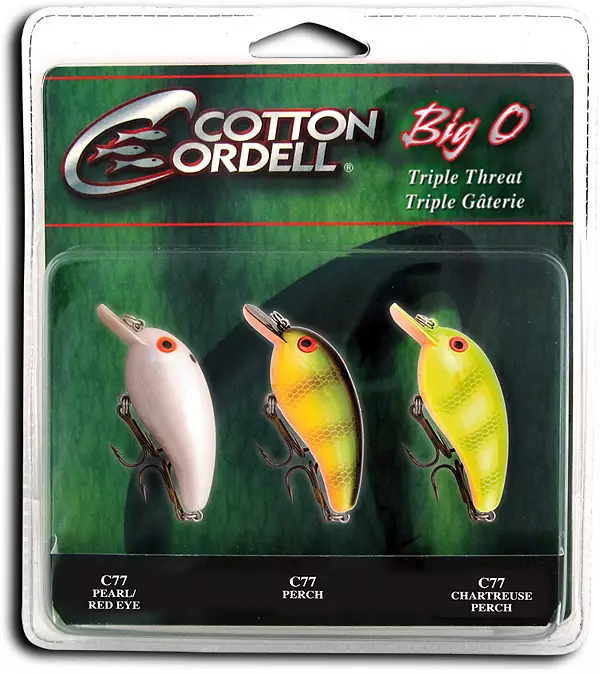 Cotton Cordell Big O Triple Threat Fishing Lures