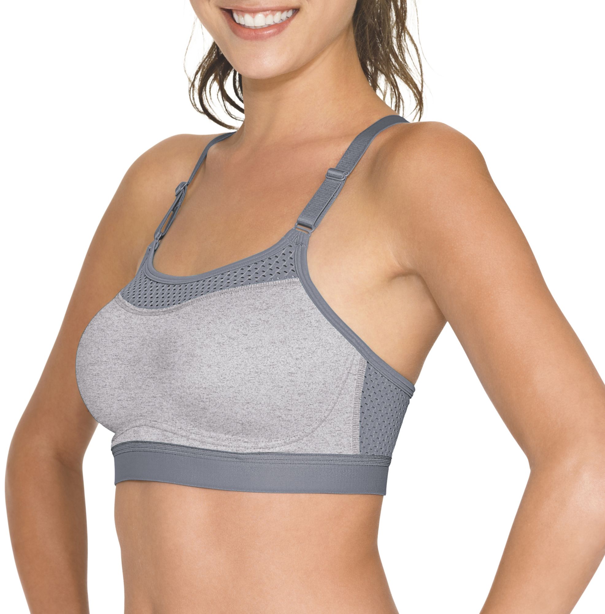 sports bra off