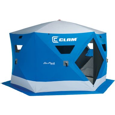 sorry, Clam Six Pack 8 Person Ice Fishing Shelter is currently out of stock