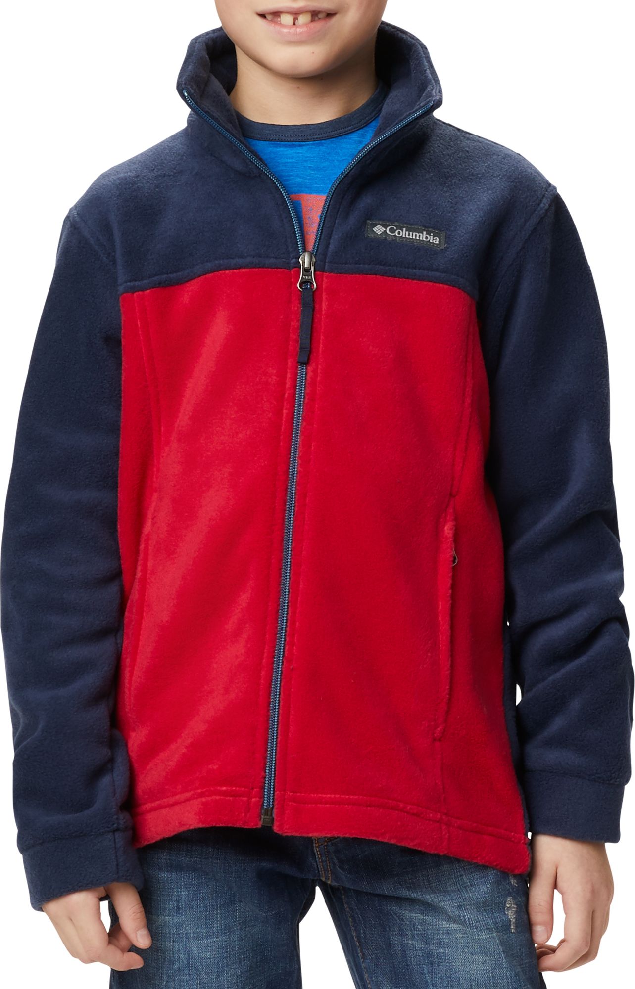 columbia boys fleece jacket