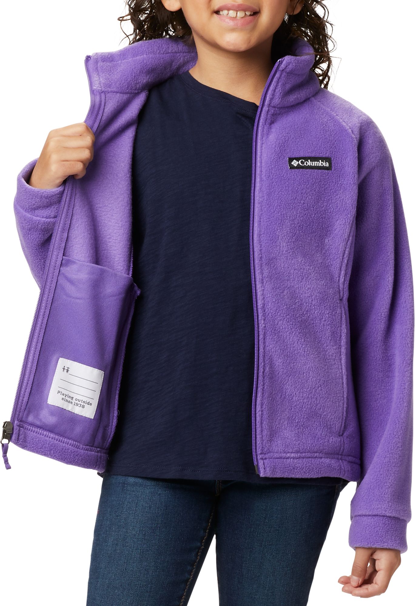 columbia youth fleece jacket