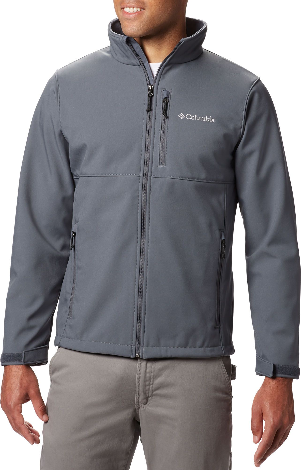 men's columbia smooth spiral softshell jacket