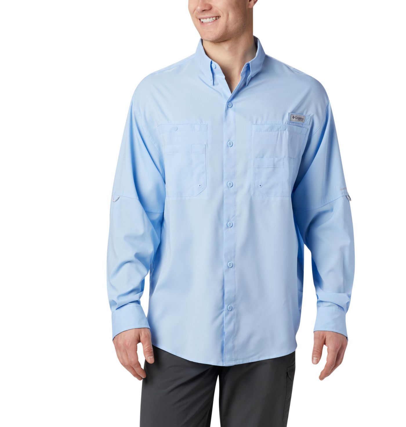 Columbia pfg men's long sleeve shirt online