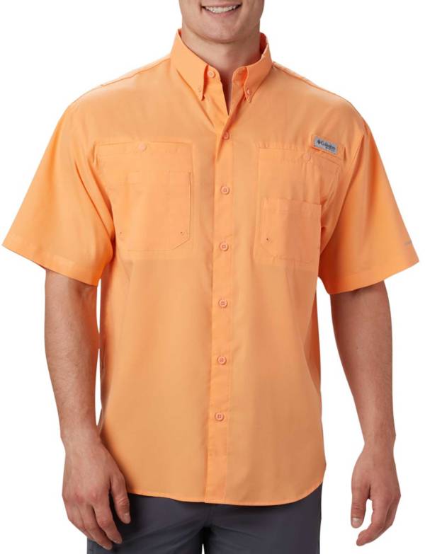 Columbia Men's PFG Tamiami II Short Sleeve Shirt - XXL - Orange