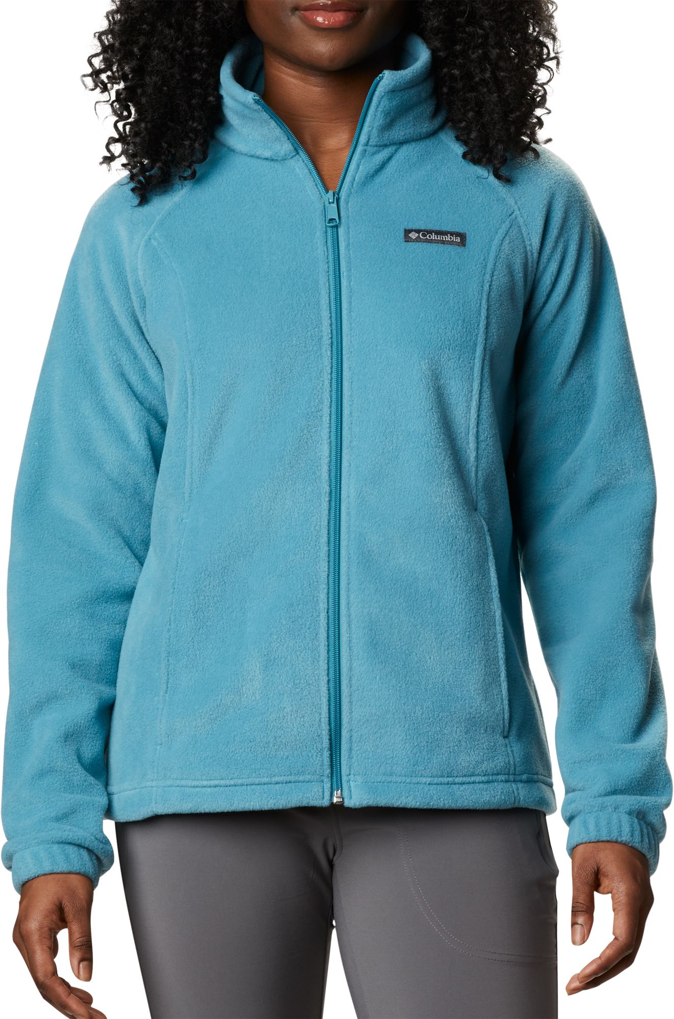 blue columbia fleece