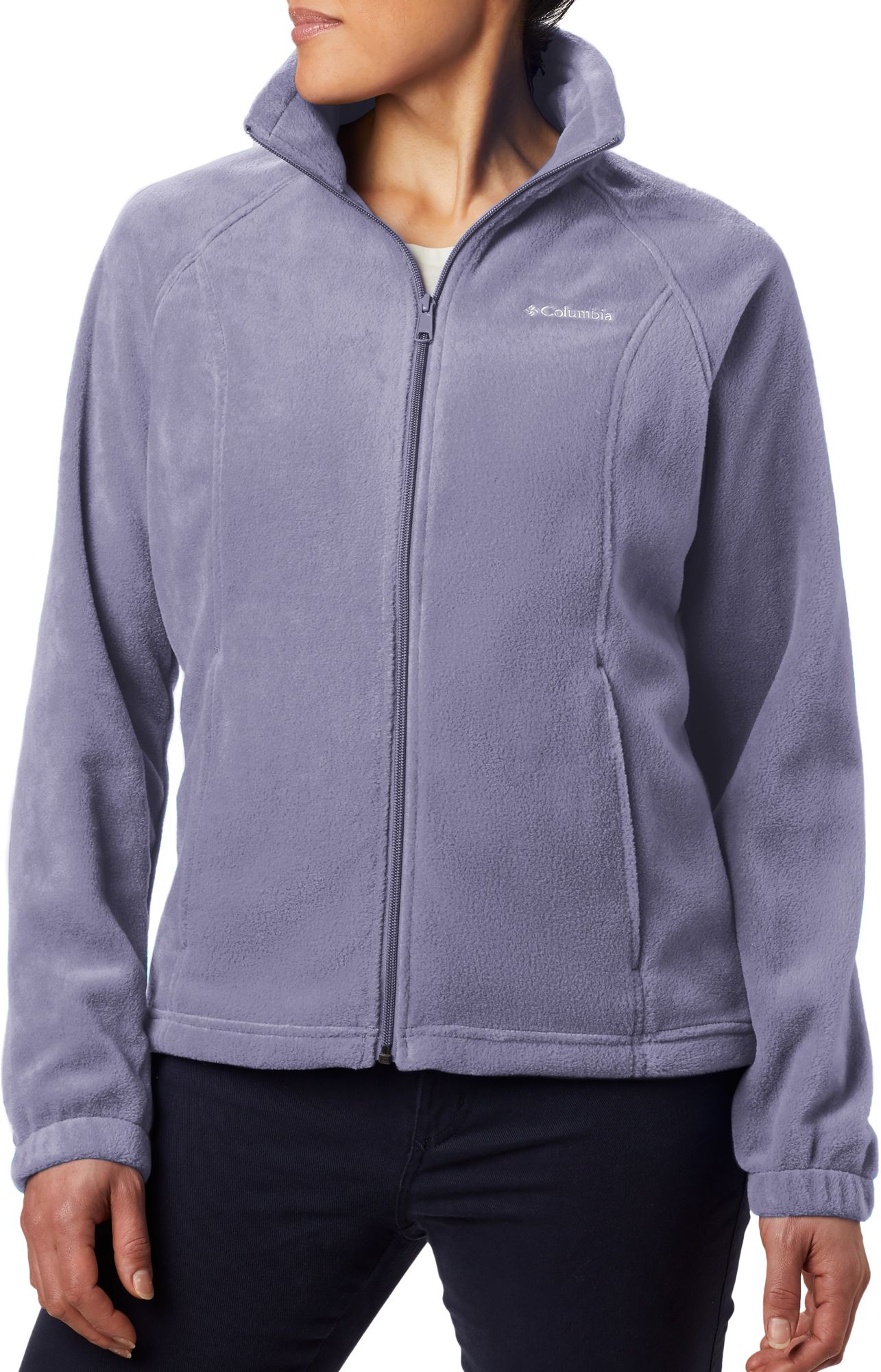 womens columbia hooded fleece jackets