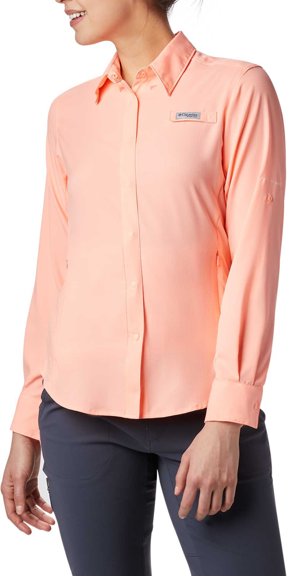 womens long sleeve columbia shirts