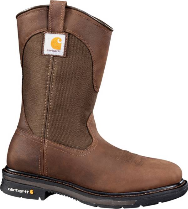 Carhartt Men's 11” Square Toe Wellington Soft Toe Work Boots