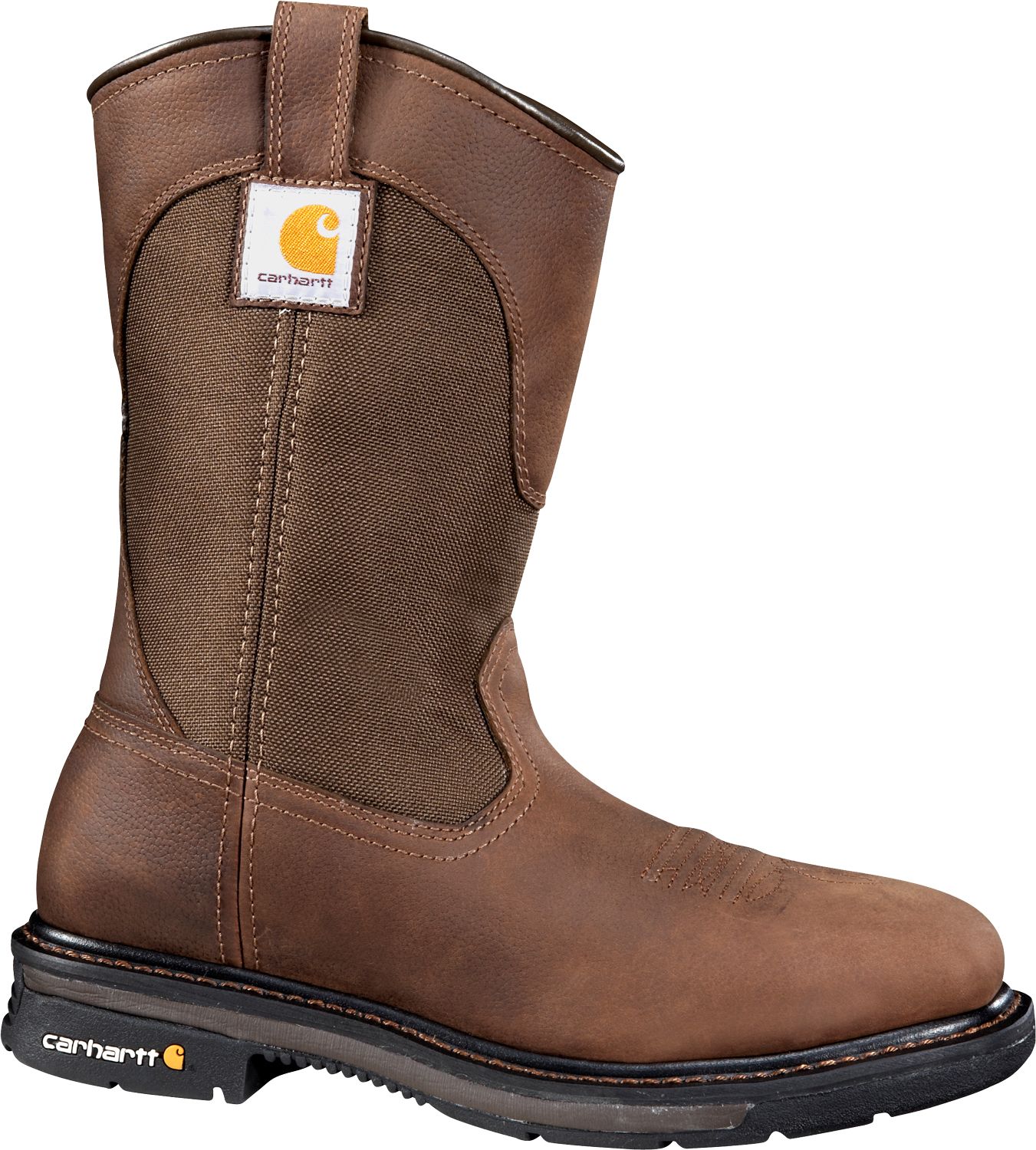 steel toe wellington work boots