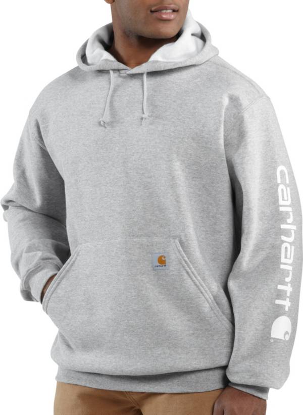 Carhartt Men's Midweight Sleeve Logo Hoodie (Regular and Big & Tall ...