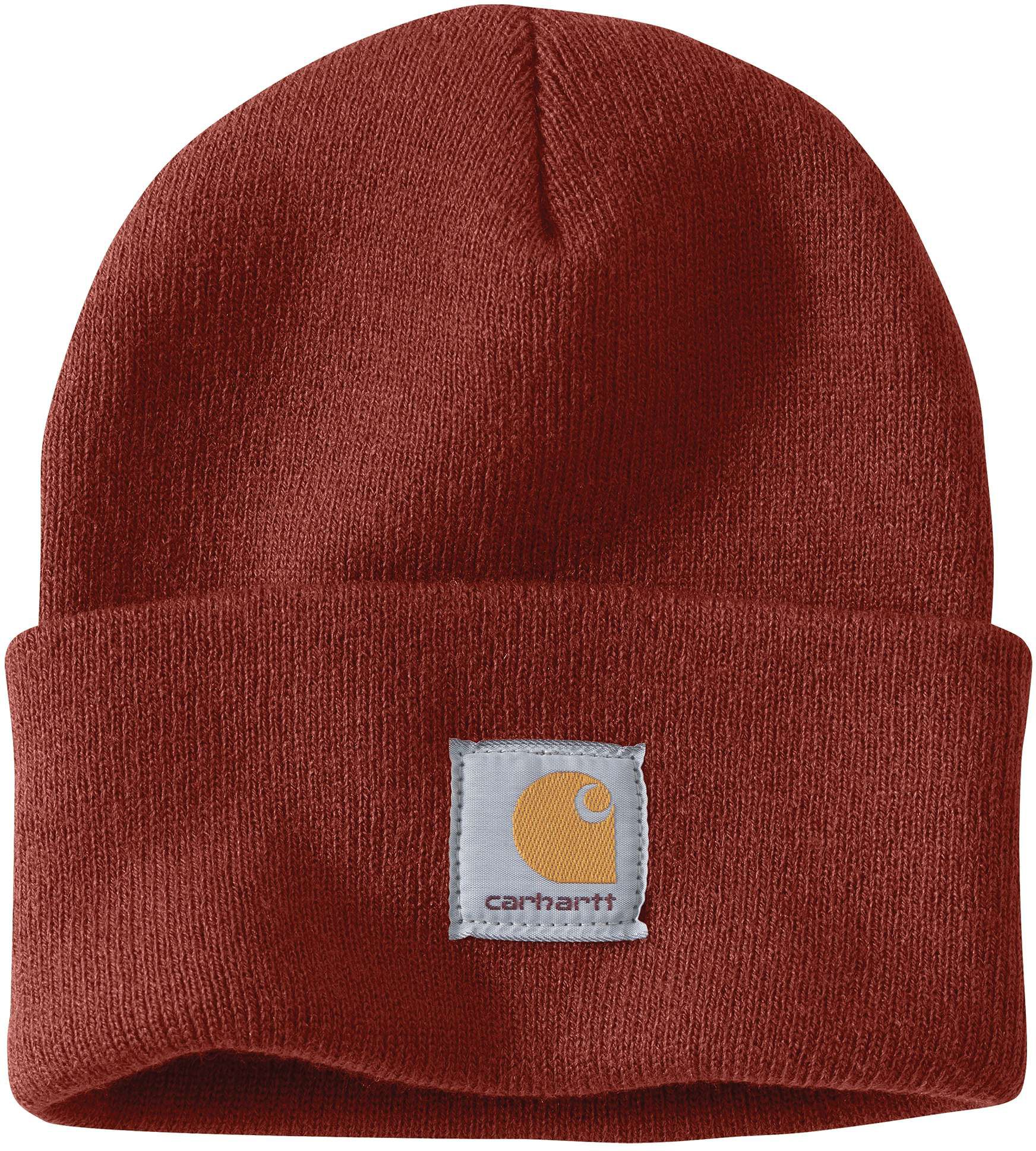 red carhartt hat