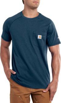 Details about   Carhartt Men's Force Delmont Short Sleeve Henley T-Shirt Regular and Big & Tall 
