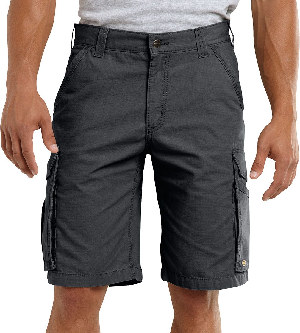 grey cargo shorts