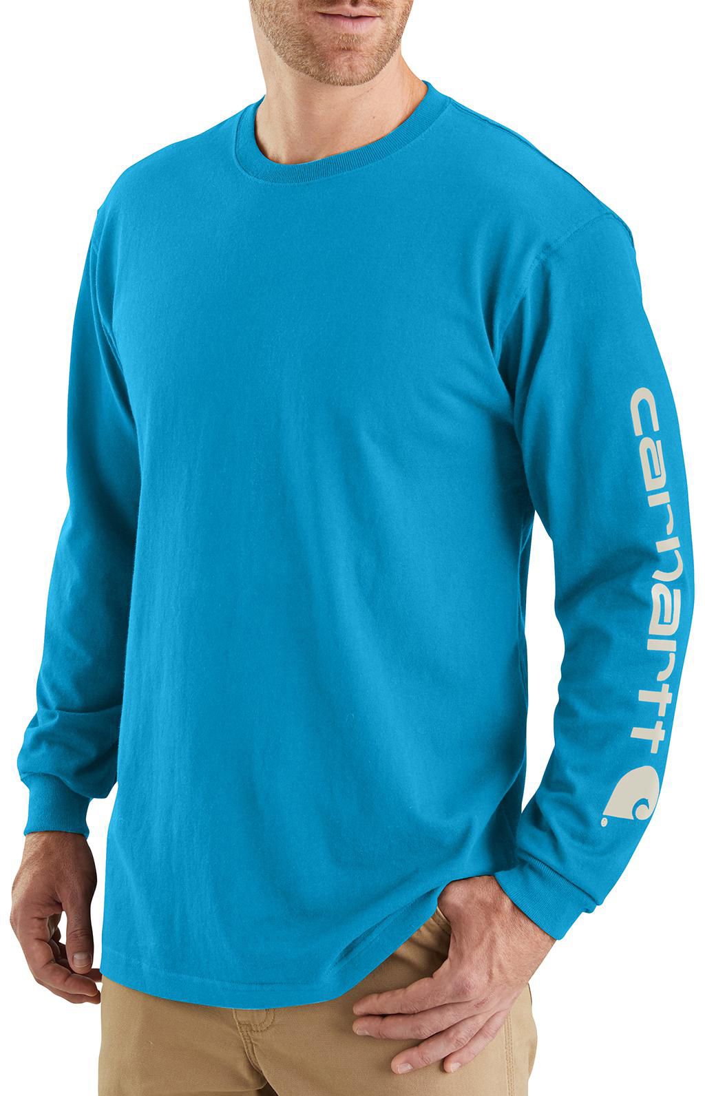 Carhartt Men's Graphic Logo Long Sleeve Shirt product image