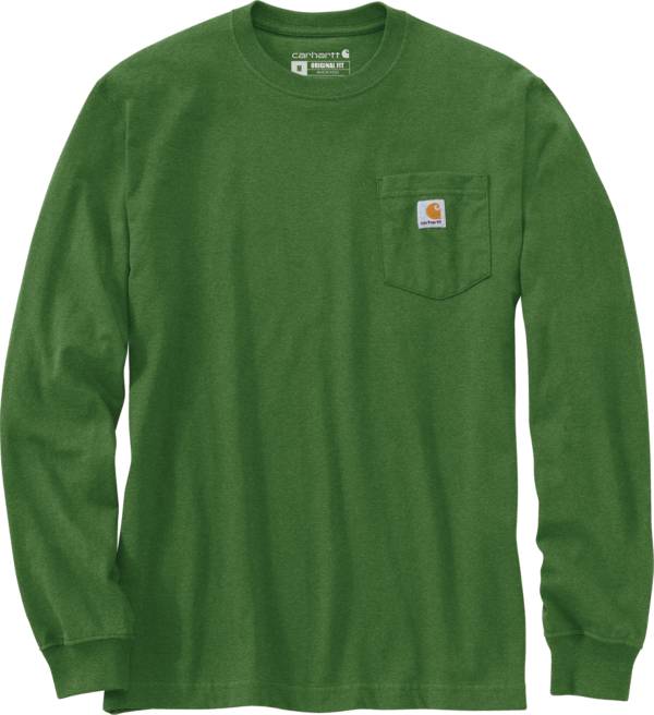 Carhartt Men's Workwear Pocket S/S Tee - Tall Hunter Green T-Shirt