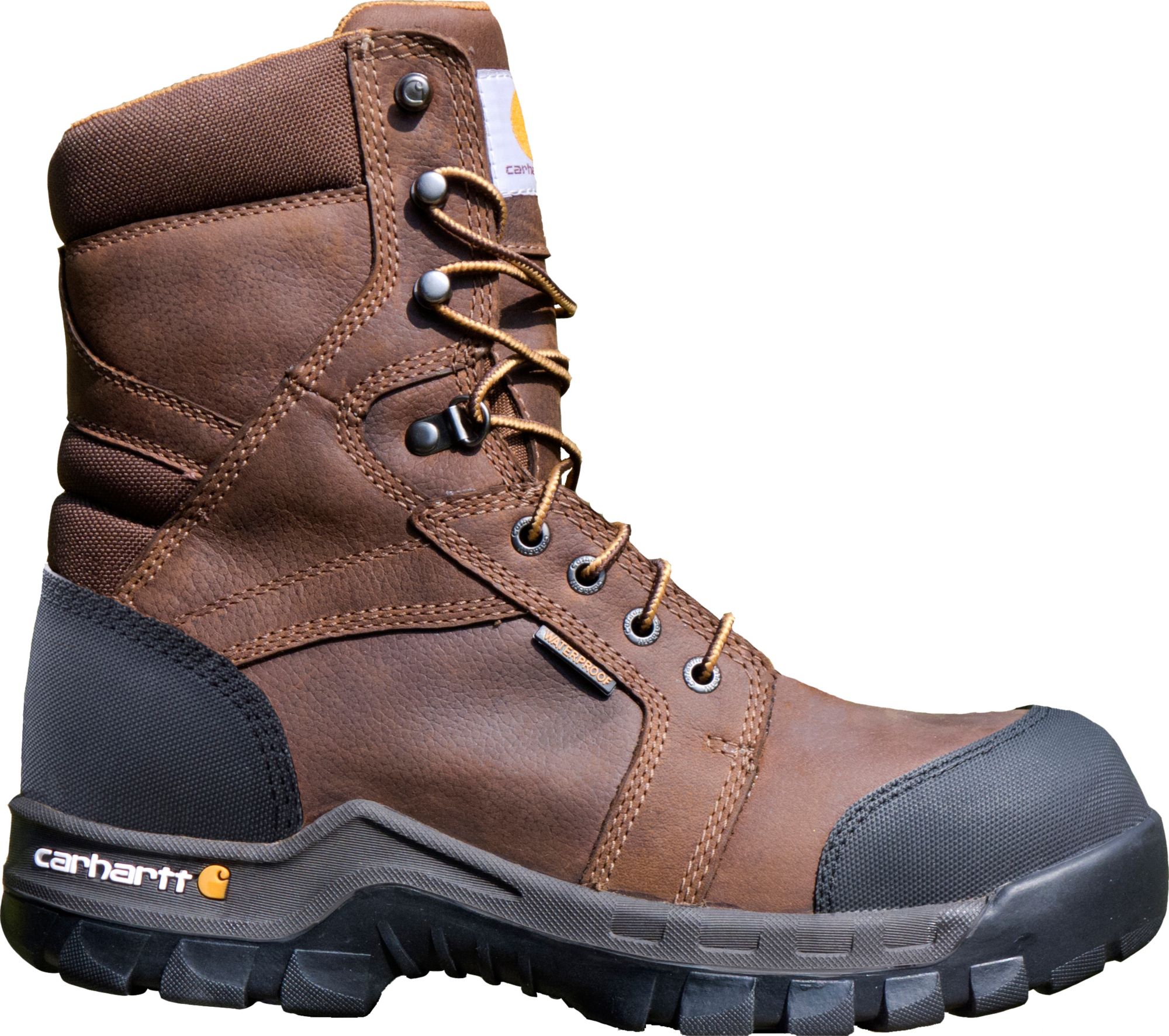 Carhartt Men's Rugged Flex 8” Composite Toe Waterproof Work Boots