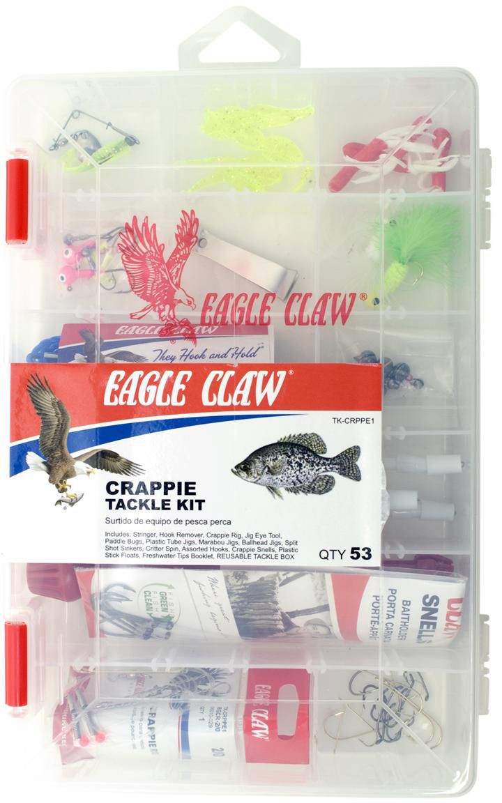 Dick's Sporting Goods Eagle Claw Crappie Tackle Kit - 53 Pieces