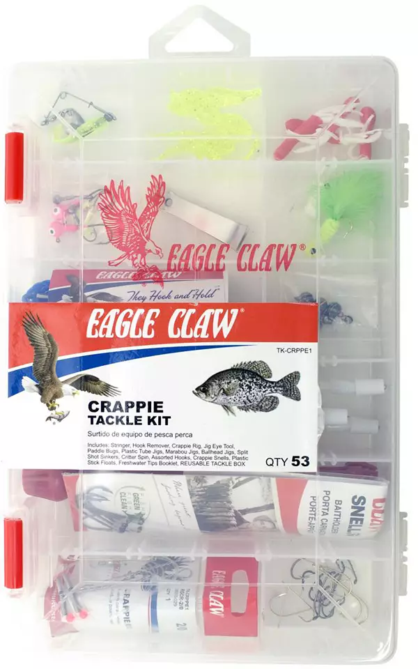 Eagle Claw Crappie Tackle Kit : : Sports, Fitness & Outdoors