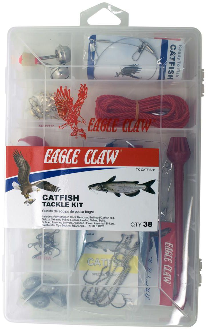 Pine State Tackle 142 Piece Fishing Tackle Kit