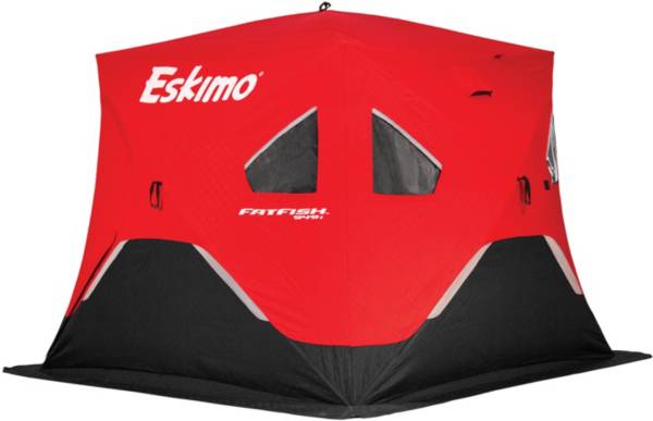 Eskimo FatFish Insulated Pop-up Portable 4-Person Ice Fishing Shelter product image