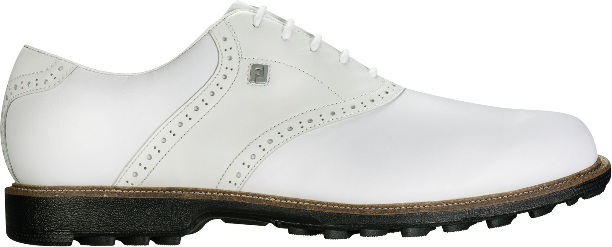 saddle golf shoes