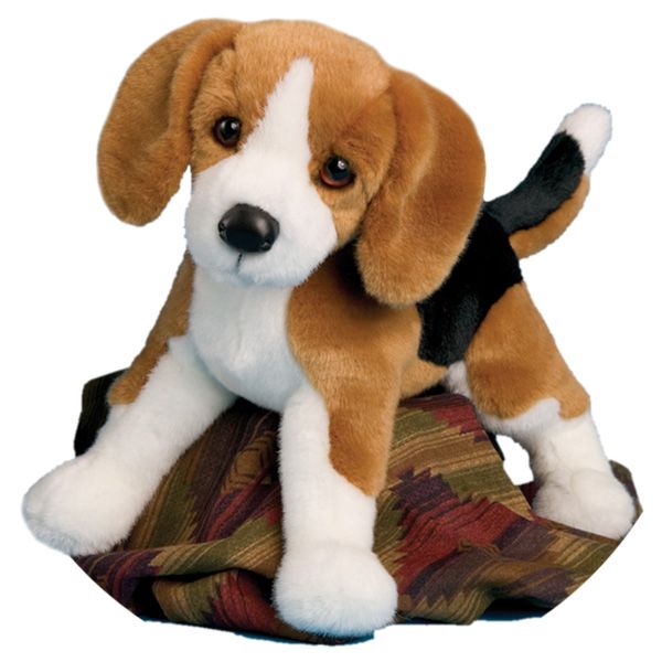 stuffed beagle toy