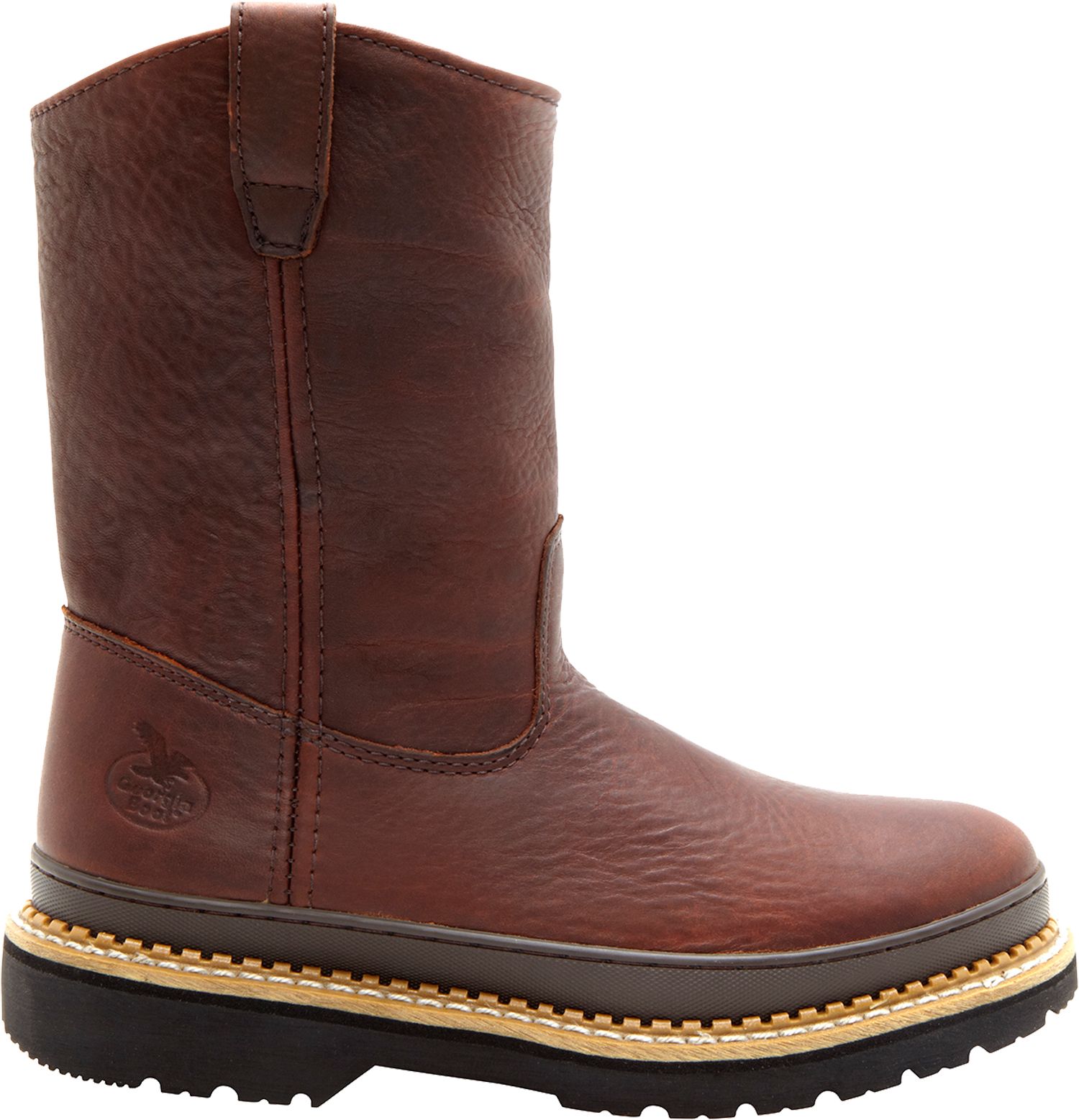 georgia slip on work boots